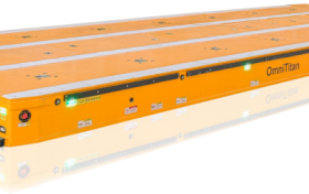 航发机器人重载轮式运输车 应用于变压器制造